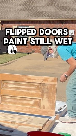 Flipped Doors While Paint Was Still Wet 👀