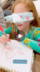 Adam Busby on Instagram: "Who won the Blindfolded drawing challenge? @dbusby had a game night while i was away in Vegas. Watch the full video on our itsabuzzworld YouTube. #blindfoldeddrawingchallenge #blindfolded #familygamenight #whowon #itsabuzzworld #outdaughtered"