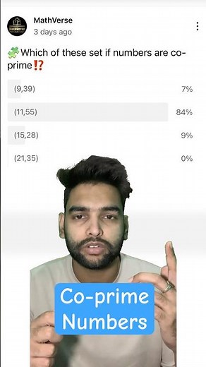 Understanding Co-Prime Numbers: Correcting a Common Mistake! #MathTips #CoPrime #learnmaths