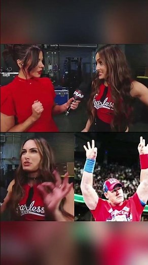 Nikki Bella’s Subtle John Cena Tribute?! 👀🔥 #NikkiBella #JohnCena #HustleLoyaltyRespect #WWE
