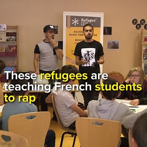 35K views · 1.3K reactions | Their lyrics speak of life and conflict in Syria. They were forced to flee their home in 2013. Yaser & Mohamed use rap to tell their story to the world. https://trib.al/Dzu5Ez2 | UNHCR, the UN Refugee Agency | Facebook