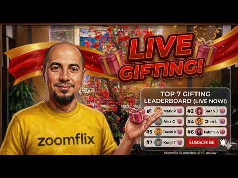 LIVE NOW: Giving Away EVERYTHING in This HUGE Zoomflix Gifting Spree! 🚀