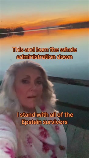 Burn the whole Trump administration down I stand with all of Epstein survivors #corruptgovernment #pambondi #epsteinisland