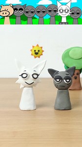 Sprunki Black x Wenda x Gray made Sprunki Clukr, Garnold, Fun bot phase 1!!! 🤍💛. | Numberskull