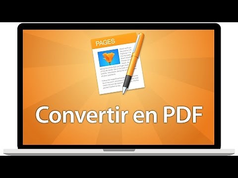 Tutoriel Mac - Convertir un fichier Pages en PDF