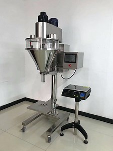 [Hot Item] Semi-Automatic Powder Filling Machines with Screw Feeder (5g-5000g) , Protein Powder Bag Filling Machine
