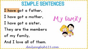 1.3K views · 26 reactions | Simple sentences for kids | Improve reading skill for kids. For more videos: https://www.youtube.com/@dailyenglish123 | Materials for teaching English | Facebook