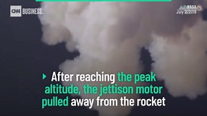 Watch the abort system test for the moon mission spacecraft