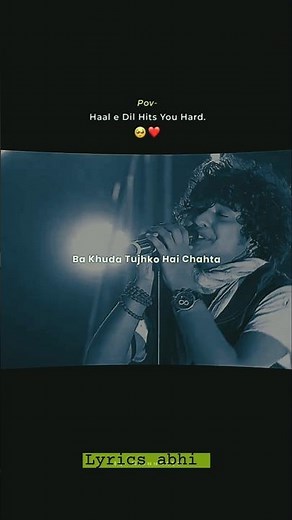 Song Title: Haal-E-Dil. Movie: Murder 2, Singer: Harshit Saxena. #lyrics #shorts