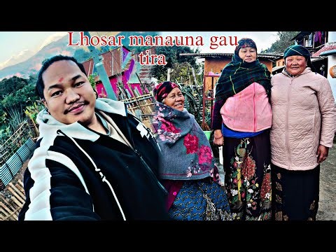 Gauma lhosar manayera pkr farkida jhur moto vlog😂