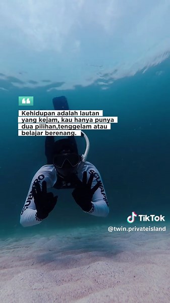 Bersantai di Twin Private Island Batam