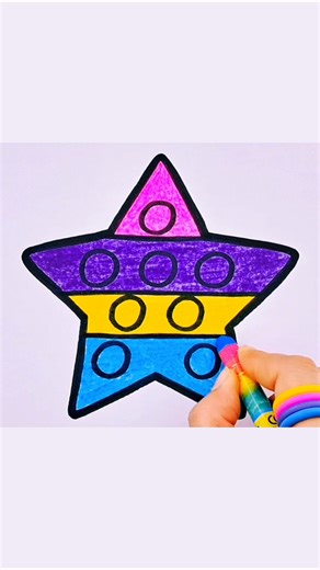 How to Draw Star Poppet 🌈⭐️ #shorts