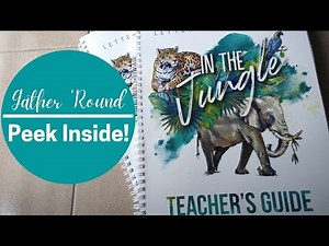 GATHER 'ROUND HOMESCHOOL | In The Jungle | Preschool Curriculum FLIP THROUGH