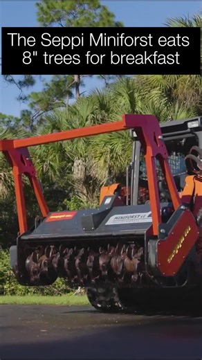 Small body. Big appetite. The Seppi Miniforst CL turns 8” trees into mulch before lunch. Compact, powerful, and built for operators who like getting it done right — and fast. @seppiequipment redefining what “compact” really means. #rippingitoutdoors﻿ #rippingit﻿ #seppi﻿ #forestrymulcher﻿ #landclearing﻿ #skidsteerattachments﻿ #compactpower﻿ #builtdifferent﻿ #heavyequipmentlife﻿ #mulcherlife | Ripping It Outdoors LLC