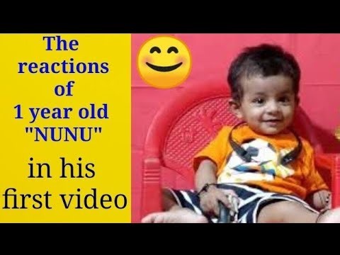 📷 Camera friendly one year old NUNU 🥰 ।। WONDERBOY NUNU ।। #cutebaby #chubby