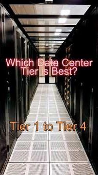 Data Center Tiers Explained | Tier 1-4 Simplified 🔥 #datacenter #techshorts #futuretech #techfacts