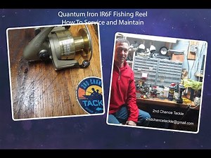 Quantum Iron IR6F Reel Repair Tutorial | Fixing a Donated Reel for Our Youth Angler Program and DIY