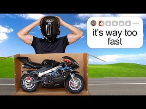 I Bought The Smallest Motorcycle on Amazon