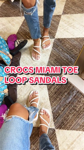 Crocs Miami Toe Loop Sandals Now Restocked in New Colors