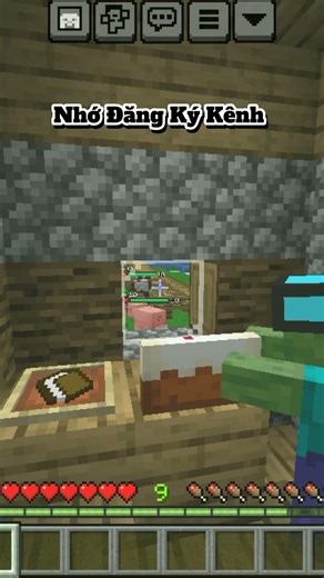 Zombie Minecraft #minecraft #viral #giảitrí #xh