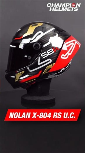 Nolan X-804 RS Ultra Carbon SBK - Showcase #racing #sportbike