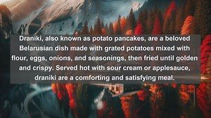Taste of Belarus: Explore the Top 10 Mouthwatering Belarusian Dishes