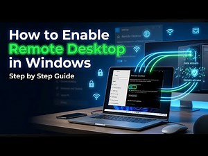 How to Enable Remote Desktop in Windows 11 | Remote Desktop Setup Tutorial