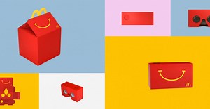 Your next McDonald's Happy Meal box might also double as a virtual reality viewer
