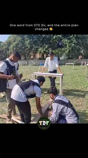 SSB Command Task Reality 🔥 When GTO Sir Enters, Everything Changes #ssbpreparation #haldwani