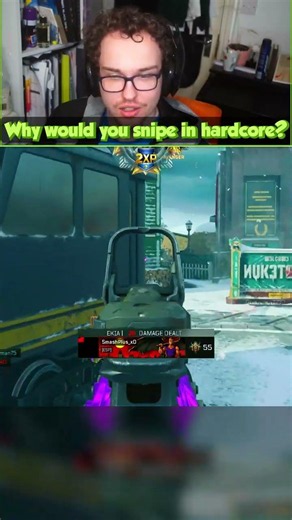 Why would you snipe in hardcore