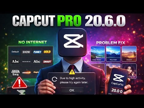 CapCut No Internet Connection Problem Solve 2026 | CapCut New Update Kaise Kare