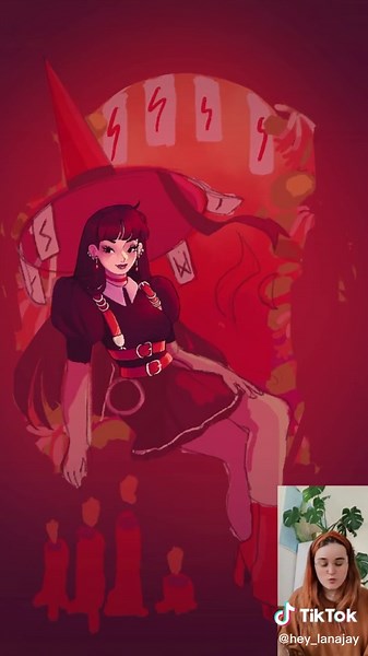 Sailor Mars Transformation: Witch Aesthetic Fanart