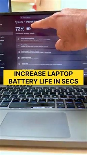 Laptop Battery Draining Fast? Try These Windows 11 Settings! #laptoptips #batterytips