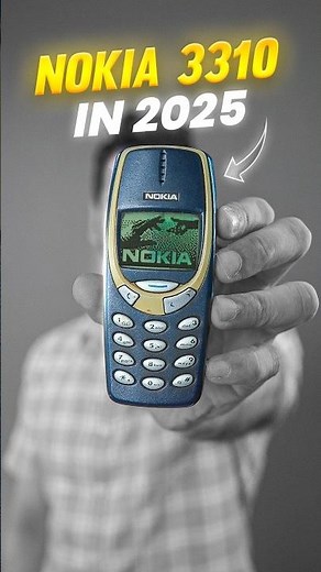 I Tested Nokia 3310 In 2025 ! #shorts