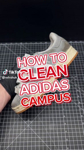 How to Clean Suede Adidas Campus Trainers | Trainer Cleaning Service UK