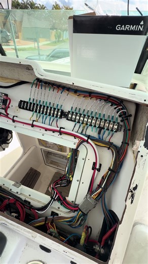 This breaker feels durable and reilable. Installing on this boat to protect the electronic switching system. #boatsdaily #customboats #fyp