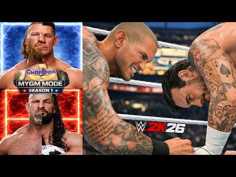 WWE 2K26 My GM Mode Live Stream - Cross Brand PLE ft John Cena , Brock Lesnar , Roman Reigns