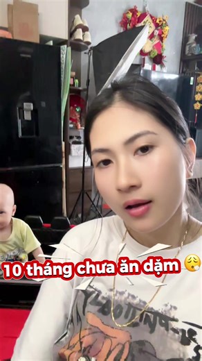 10 tháng ko ăn dặm, giờ sao các mom 🫩 #mevabe #embedangyeu #embe #andam #andamcungbe