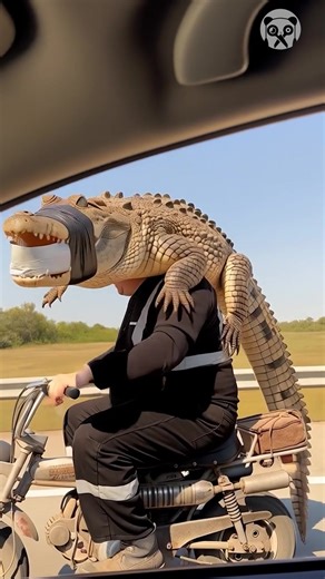 My Emotional Support Reptile Loves Motorbikes AI | Pretty Makeup