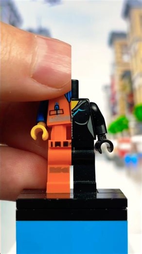Mixing Emmet & Wyldstyle Into One Minifigure #shorts #lego #custom