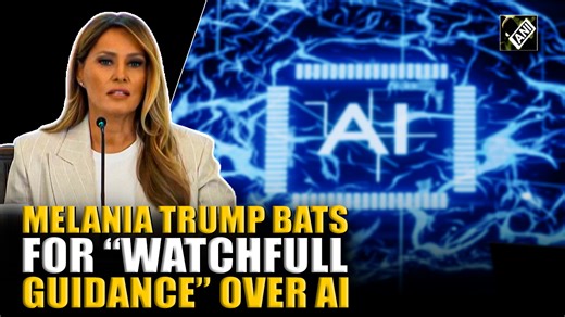 Melania Trump praises AI progress, urges “watchfull guidance” at AI Task Force Meeting at WH #melania #ai #usa | Asian News International (ANI)