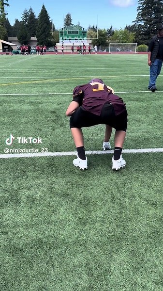 No hate #awesome #fyp #football #middleschool #ohboy @🦖