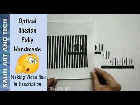 Paper Animated Optical Illusion