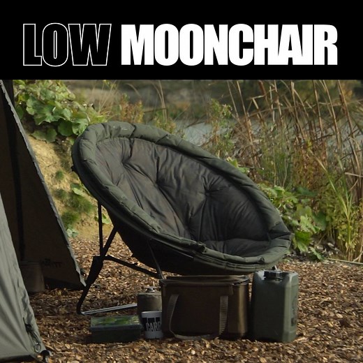 The legendary Indulgence Moon Chair, restyled with a new scissor action folding leg frame to produce a lower profile luxury bucket seat 👊 | Nash Tackle