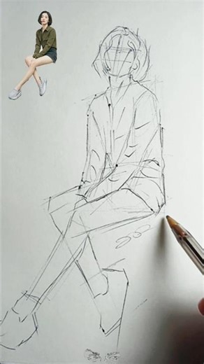 #82 Figure Drawing Tutorial: From Zero to Mastery #sketchdaily #dailydrawing #figuredrawing