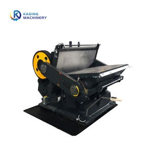 [Hot Item] Manual Die Cutting Creasing Machine for Small Boxes with Hot Foil Stamping