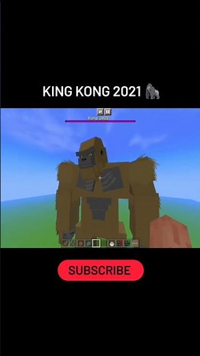Minecraft KING KONG 2021 🦍💥 Biggest Boss Fight Ever! #Minecraft #KingKong2021 #gamer