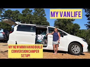 My favorite cozy Pacifica sleep setup in my no build minivan conversion camper! Sleeping comfy!