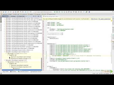 Learning Spring Boot : Adding WebSocket and SockJS Modules to the Frontend | packtpub.com