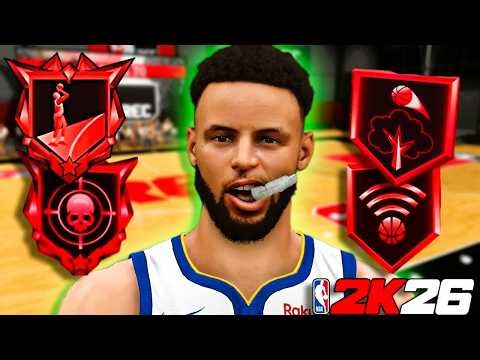DOMINATING THE REC ON MY INSANE EDGE ENFORCING MIDDY SLASHER BUILD NBA 2K26!